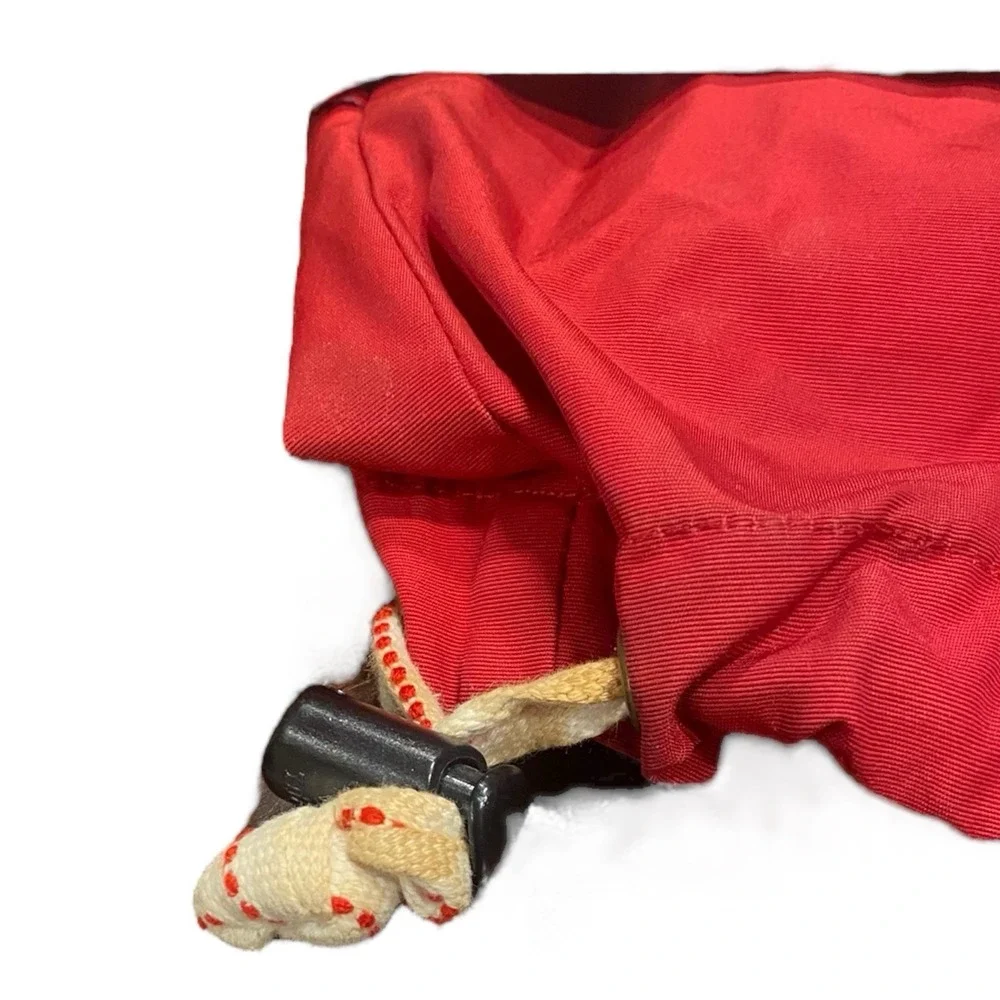 VTG 90s Tommy Hilfiger Jacket Pullover‎ Windbreaker Mens XL Red Spell Out Hood